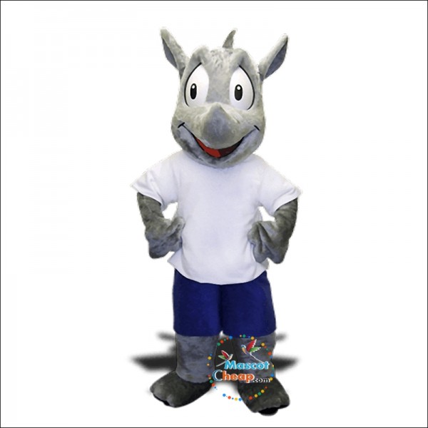 Rhino Mascot Costume
