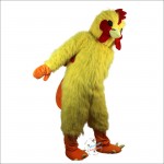 Rhubarb Chicken, Yellow Cock Mascot Costume