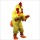 Rhubarb Chicken, Yellow Cock Mascot Costume