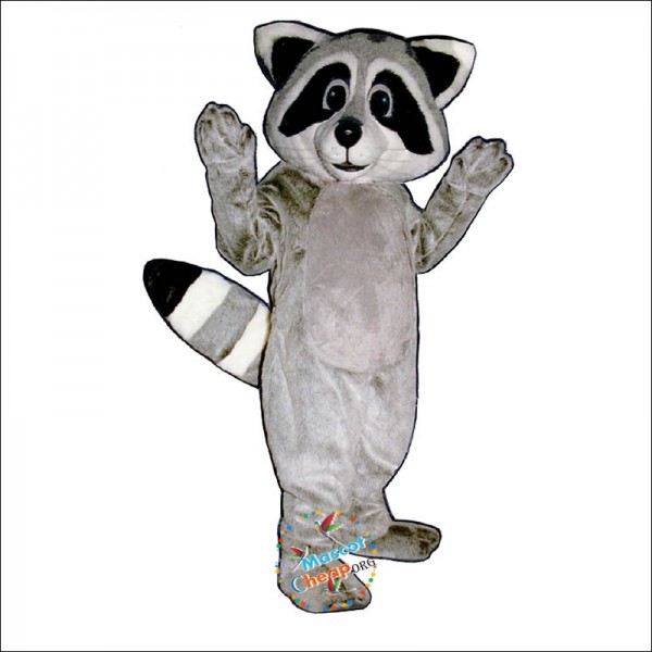 Robbie Raccoon Mascot Costume