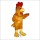 Rusty Rooster Mascot Costume