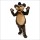 Safety Bear Mascot Costume