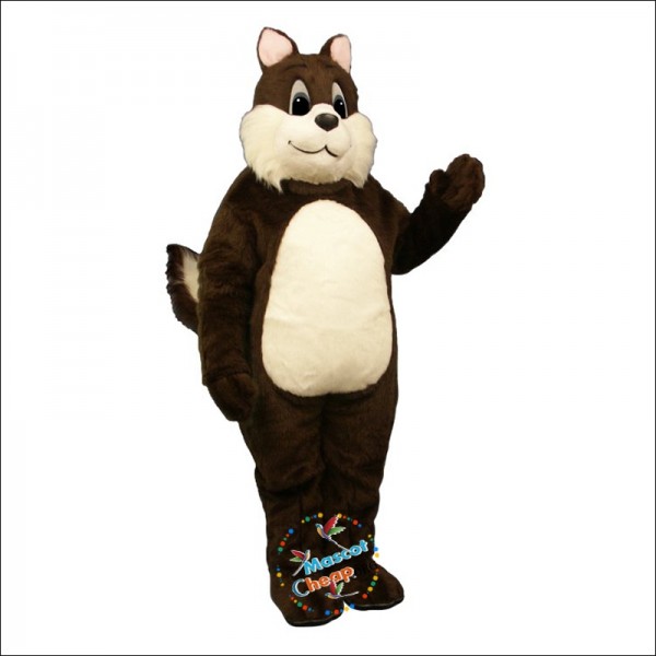 Sam Squirrel Mascot Costume