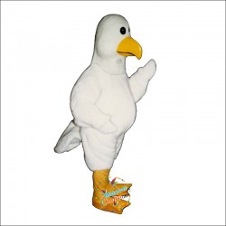 Sammy Seagull Mascot Costume