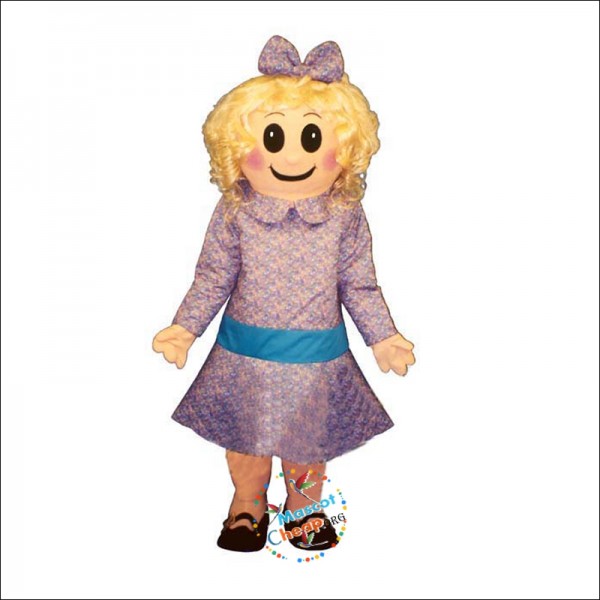 Satin Doll Mascot Costume
