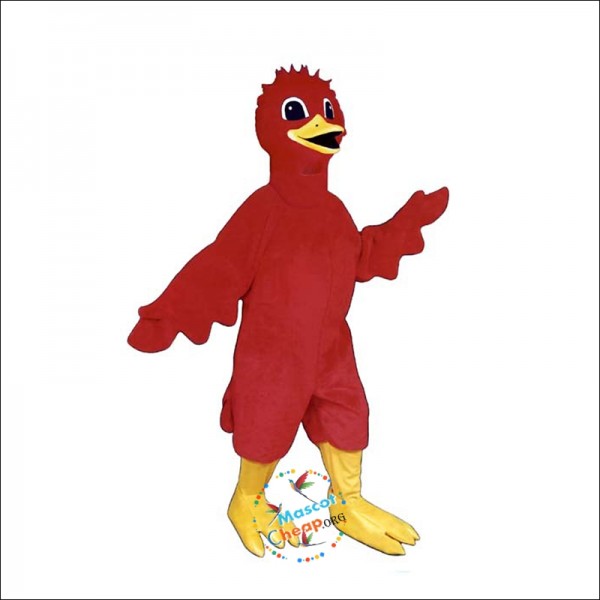 Scarlet Bird Mascot Costume