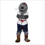 Sea Lion Seal Walrus Cartoon Mascot Costume