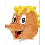Happy Cute Seahorse Mascot Costume