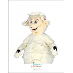 White Sheep mascot costume