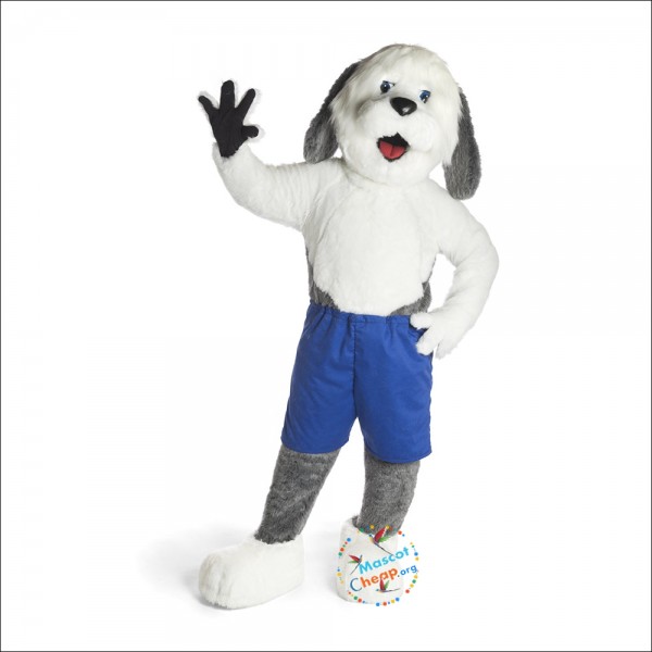 Sheepdog Mascot Costume