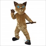 Siamese Cat Cartoon Mascot Costume