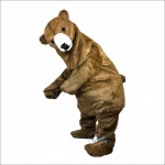 Simulation Bear Mascot Costume