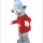 Skiing Mouse Mascot Costume