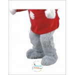 Skiing Mouse Mascot Costume