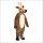Sleepy Deer Mascot Costume