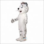 Snow Leopard Mascot Costume