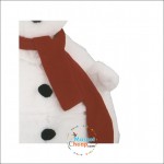 Snowman Mascot Costume Good Ventilation