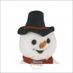 Snowman Mascot Costume Good Ventilation