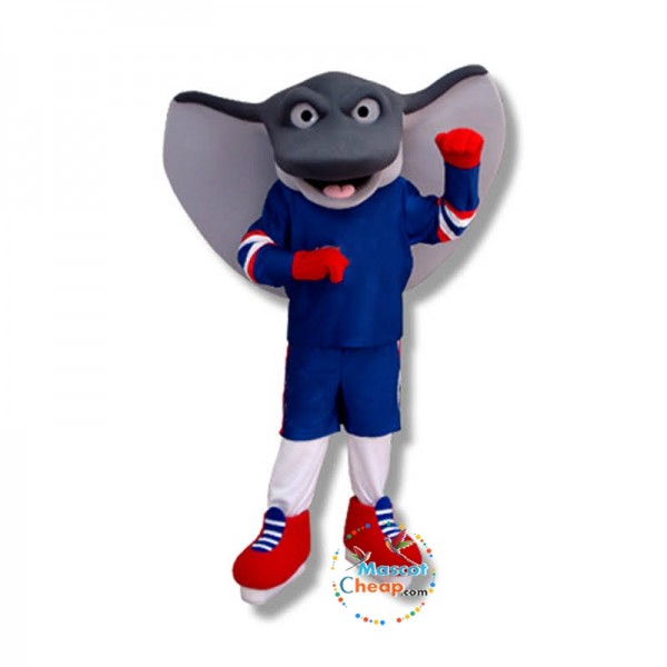 College Stingray Mascot Costume