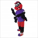 Spider Araneid Spinner Flycatcher Fly-flap Cartoon Mascot Costume