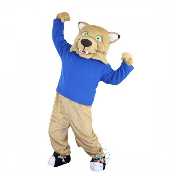 Sport Cat Tiger Leopard Mascot Costume