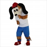 Sport Dog Cartoon Mascot Costume