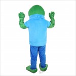 Sport Green Frog Cartoon Mascot Costume