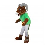 Sport Sheep Goat Cartoon Mascot Costume