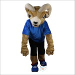 Sport Sheep Goat Mascot Costume