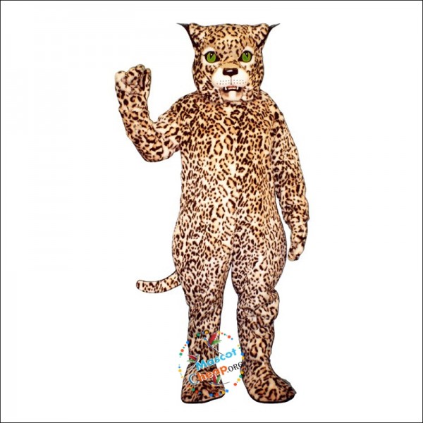 Spotted Lynx Mascot Costume