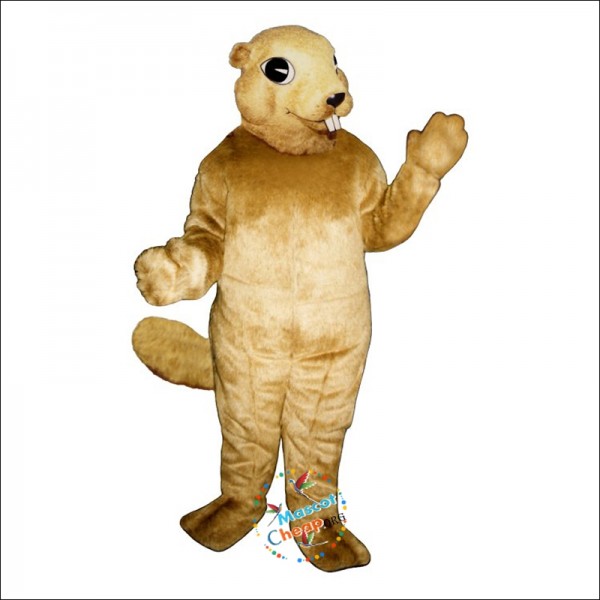 Squirrel with Teeth Mascot Costume