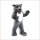 College Wolfhound Mascot Costume