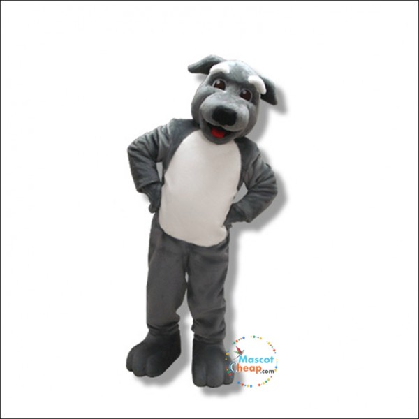 College Happy Wolfhound Mascot Costume