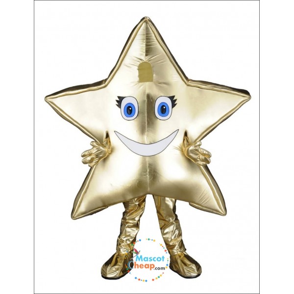Happy Star Mascot Costume