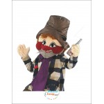 Stuffed men Mascot Costume