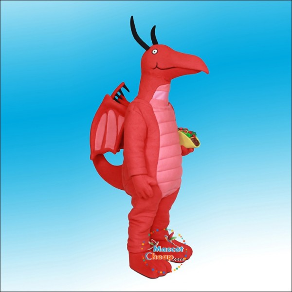 Taco Dragon Mascot Costume