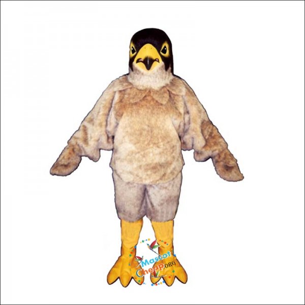 Tan Eagle Mascot Costume