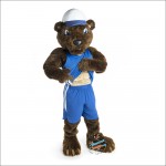 Teen Bear Mascot Costume