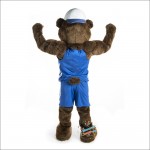 Teen Bear Mascot Costume