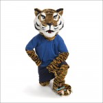 Tiger Handsome Mascot Costume