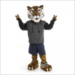 Tiger Handsome Mascot Costume