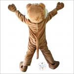 Tiger Wildcat Cartoon Mascot Costume