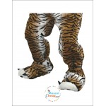 Tiger Mascot Costume Free Shipping