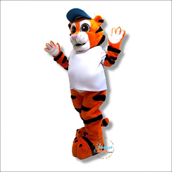 Happy Baby Tiger Mascot Costume