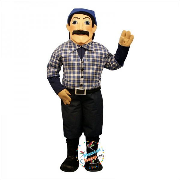 Timber Jack Mascot Costume