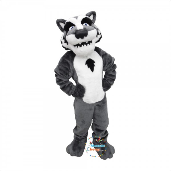 Timber Wolf Mascot Costume