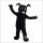 Black Dog Mascot Costume