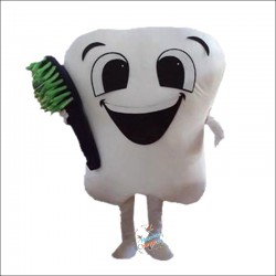 Tooth mascot costume