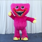 Triangle Monster Red Inflatable Mascot Costume