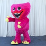 Triangle Monster Red Inflatable Mascot Costume